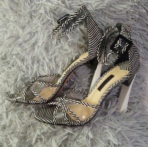 Schutz size 6 block heels